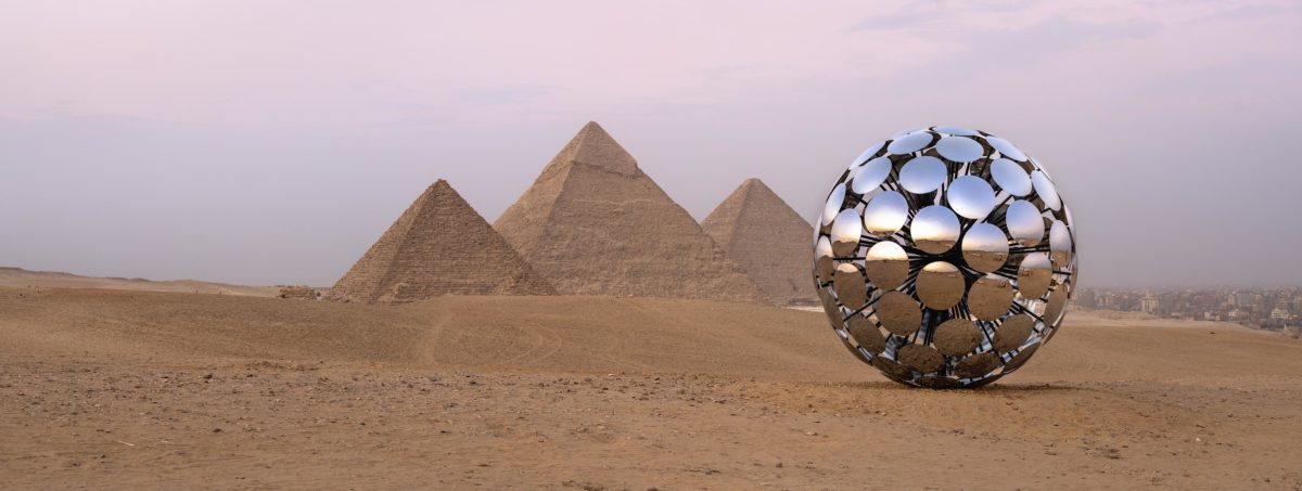SpY - ORB Art D’Égypte’s  Forever is Now II 2022 Pyramids of Giza, Egypt