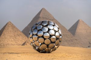 SpY - ORB Art D’Égypte’s  Forever is Now II 2022 Pyramids of Giza, Egypt